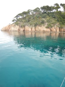 Aguabrava. Crystal clear, if still a bit chilly water..