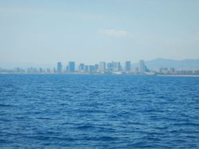 Land Ho! Barcelona at last!